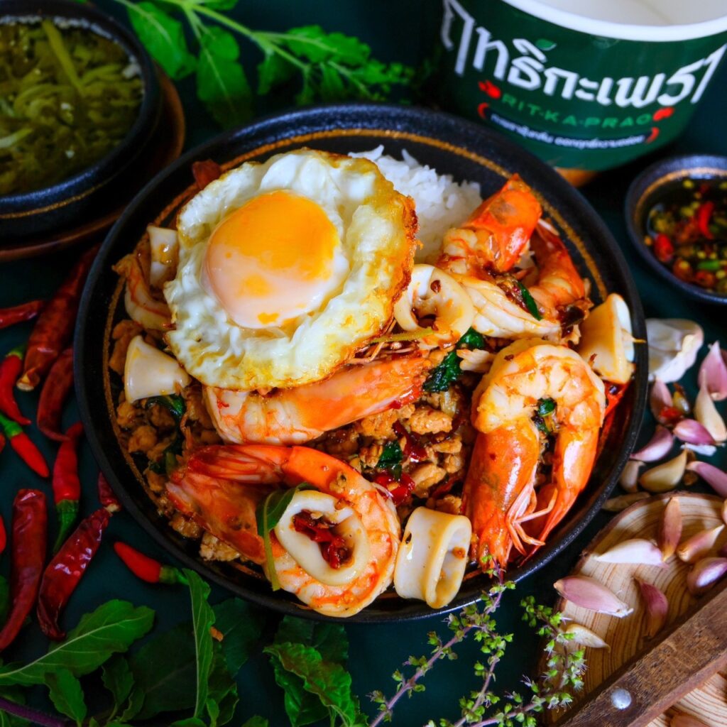 ฤทธิ์กะเพรา │ ร้านกะเพรายอดนิยม ขายดีหน้าร้านและเดลิเวอรี่ 3