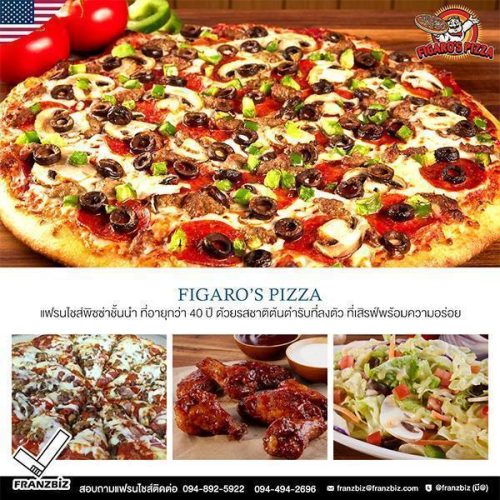 รูปหน้าปกเว็ป figaro pizza